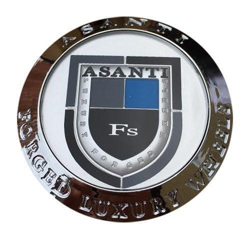 Asanti ASANTI-FS-CAP LG0607-25 Chrome Center Cap - The Center Cap Store