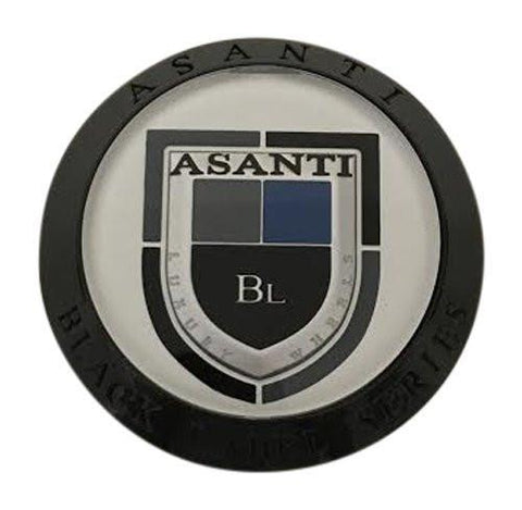 Asanti Black Label Series Wheels CT-36NB Black Wheel Center Cap - The Center Cap Store