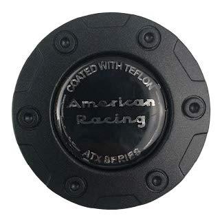 ATX Series American Racing 1307106017 Black Teflon Coated Wheel Center Cap - The Center Cap Store