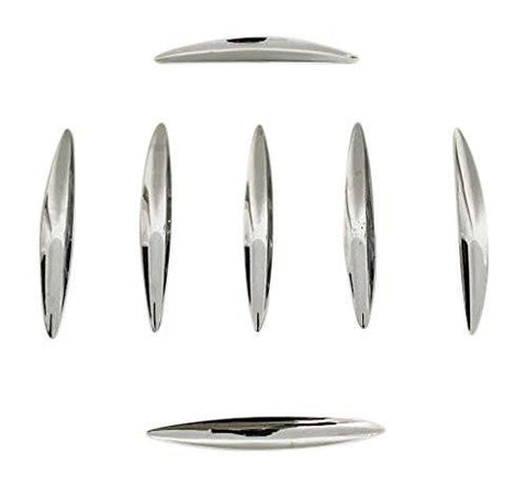 Baccarat Director A11502-ZST Chrome Wheel Inserts Set of 7 - The Center Cap Store