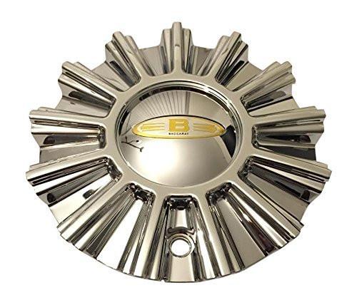 Baccarat Wheels C101160C01 MCD1579YA01 SJ106-07 Chrome Wheel Center Cap - The Center Cap Store