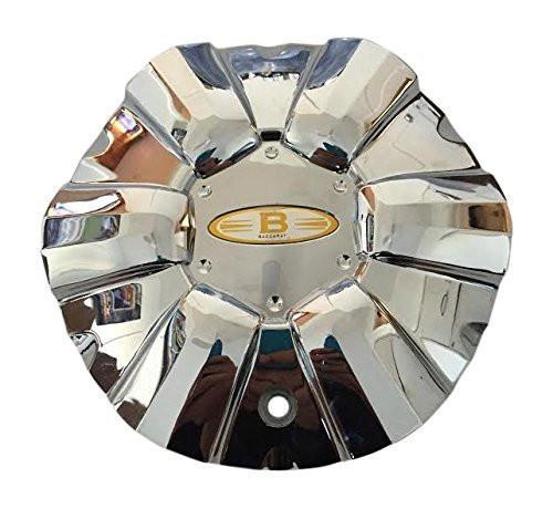 Baccarat Wheels S302-38 638285F-1 Chrome Wheel Center Cap - The Center Cap Store