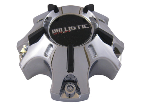 Ballistic Offroad Wheels 901 or 902 WX-07-CAP Chrome Center Cap Fits 5x114.3 or 5x127 - The Center Cap Store