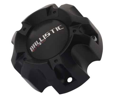 Ballistic Offroad Wheels CAP WX-01 M-5H Black Center Cap Fits 5x150 Bolt Pattern - The Center Cap Store