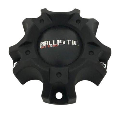 Ballistic Offroad Wheels CAP-WX02 114.3-127-5H Matte Black Center Cap - The Center Cap Store