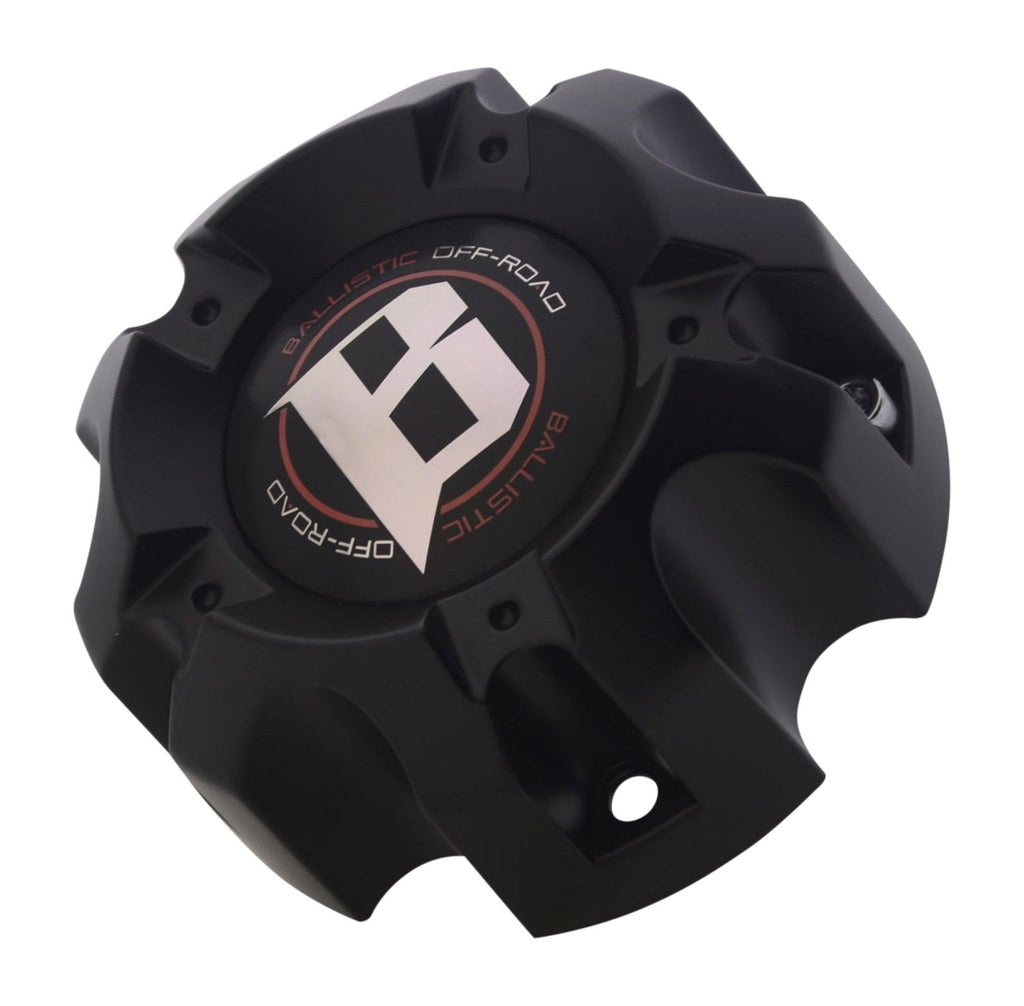 Ballistic Offroad Wheels WX-01 Black Center Cap Fits 5x150 Bolt Pattern - The Center Cap Store