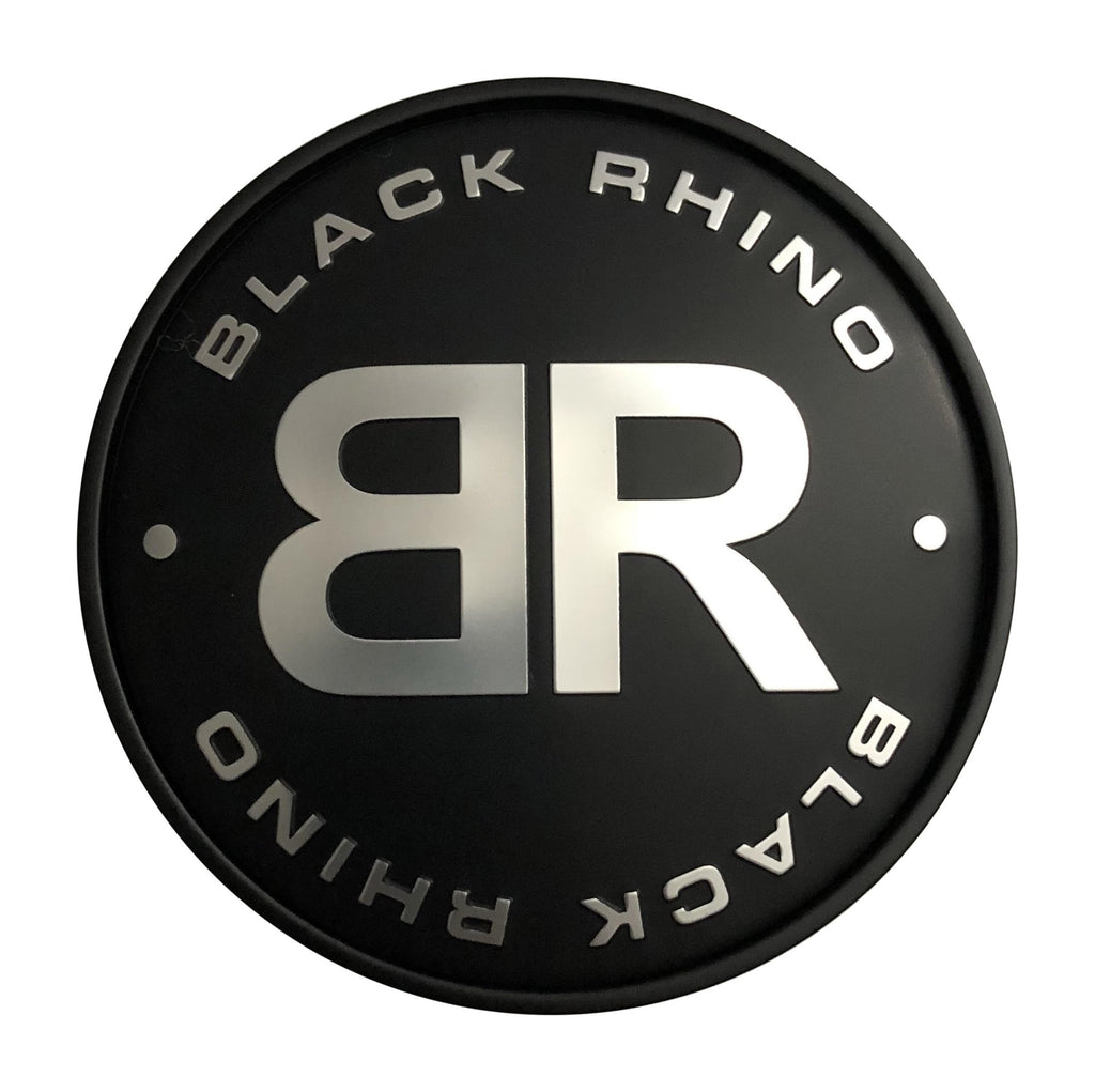 Black Rhino Wheels C-368-1 Black and Chrome Center Cap - The Center Cap Store