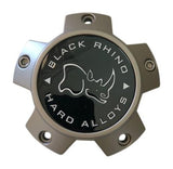 Black Rhino Wheels CAP M-870 BK10 Flat Dark Tint Center Cap 5x127 CCBR5127DTFLAT - The Center Cap Store