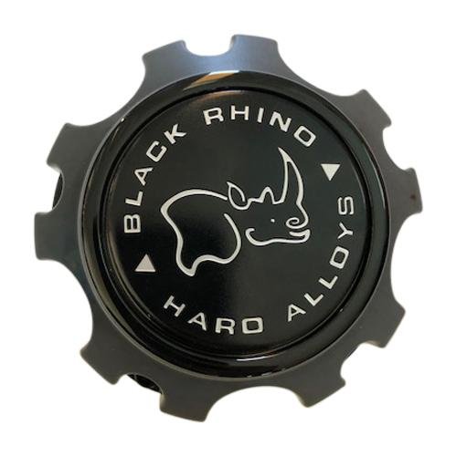 Black Rhino Wheels PC5050-G Gloss Black Center Cap 5x127 CCBR5127GB - The Center Cap Store