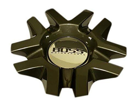 Boss Motorsports 3206 3206-07 Gray Gun Metal Center Cap - The Center Cap Store