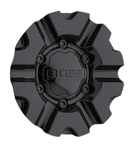 Boss Wheels 3215 3215-02 Black Wheel Center Cap - The Center Cap Store