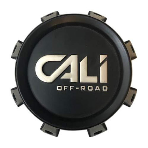 CALI Offroad C109105B01-CALI-R 814820825F-12 Matte Black Center Cap - The Center Cap Store