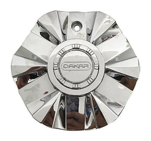Dakar Wheels 60772295F-1 Chrome Wheel Center Cap Logo Included - The Center Cap Store
