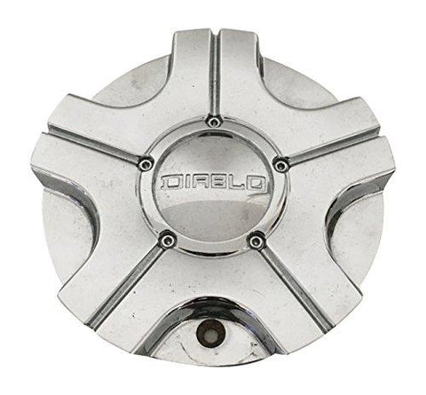 Diablo Wheels MCD0430YA02AH USED Chrome Wheel Center Cap - The Center Cap Store