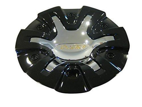 Diamo 27 Karat Gloss Black Wheel RIm Center Cap DIAMO-27 - The Center Cap Store