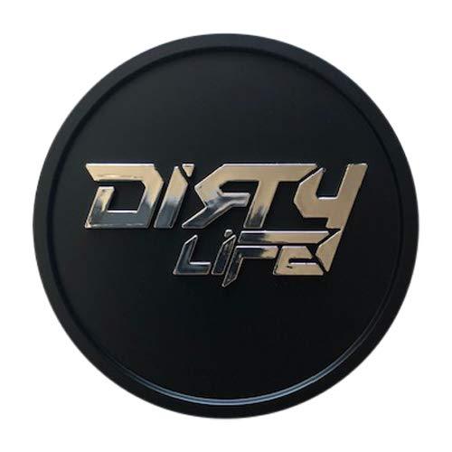 Dirty Life Wheels 9303 DT-1 C109303MB01 5A461790F-1 Matte Black Center Cap - The Center Cap Store