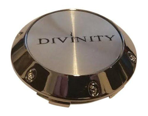Divinity Wheels 012K68 Chrome Snap In Center Cap - The Center Cap Store