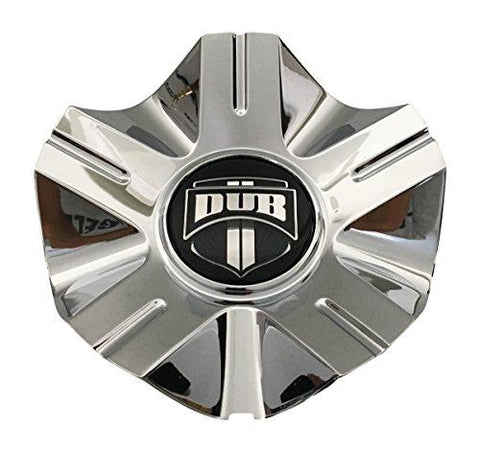 DUB Wheels CAP M-493 S811-04-1 4780-15 Chrome Wheel Center Cap - The Center Cap Store