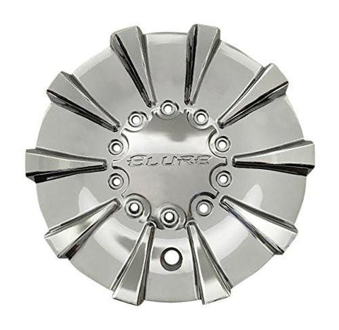 Elure Wheels CS337-D1P SJ708-21 Chrome Wheel Center Cap - The Center Cap Store
