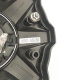 Fuel Offroad 1002-53GBR CAP M-698 Gloss Black Wheel Center Cap with Black Rivets - The Center Cap Store