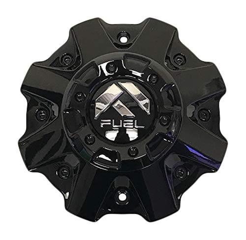 Fuel Offroad Wheels 1001-81GBR Gloss Black with Black Rivets Center Cap - The Center Cap Store
