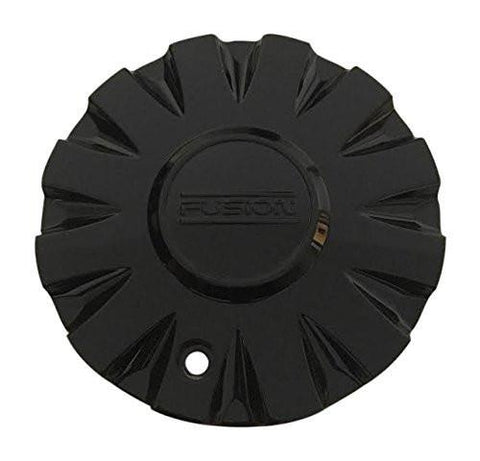 Fusion Wheels CAP663L156 Black Wheel Center Cap - The Center Cap Store