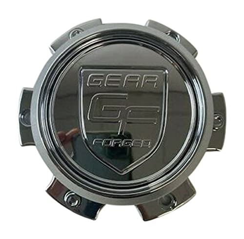 Gear Forged 824L140-6H Chrome Wheel Center Cap 5 Bolt - The Center Cap Store