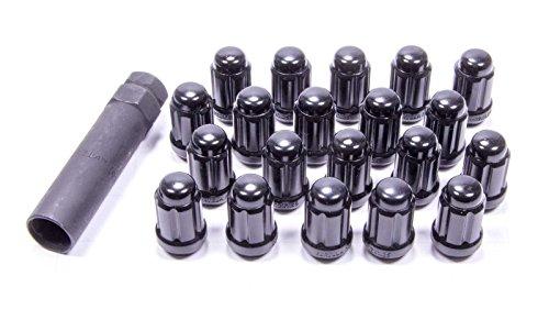 Gorilla Automotive 21123BC Small Diameter Acorn Black 5 Lug Kit (12mm x 1.25 Thread Size) - Pack of 20 - The Center Cap Store