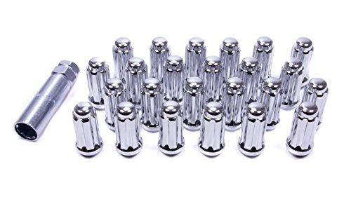 Gorilla Automotive 26104HT Small Diameter Duplex Acorn Chrome 6 Lug Kit (14mm x 2.0 Thread Size) - Pack of 24 - The Center Cap Store