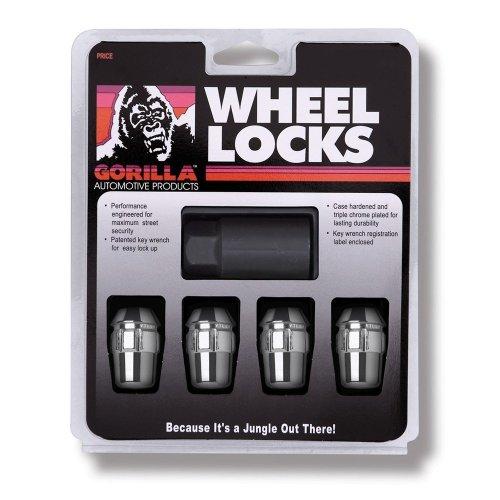 Gorilla Automotive 71631N Acorn Wheel Locks (12mm x 1.50 Thread Size) - Pack of 4 - The Center Cap Store