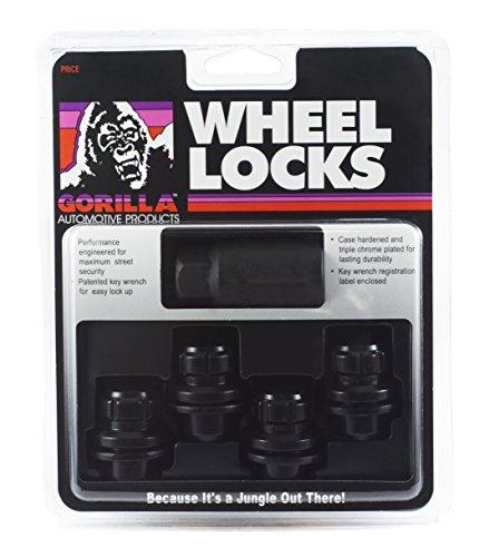 Gorilla Automotive 73631TBC Locking Lug Nuts & 1 Key for Toyota/Lexus Aluminum Wheels - Set of 4 - The Center Cap Store