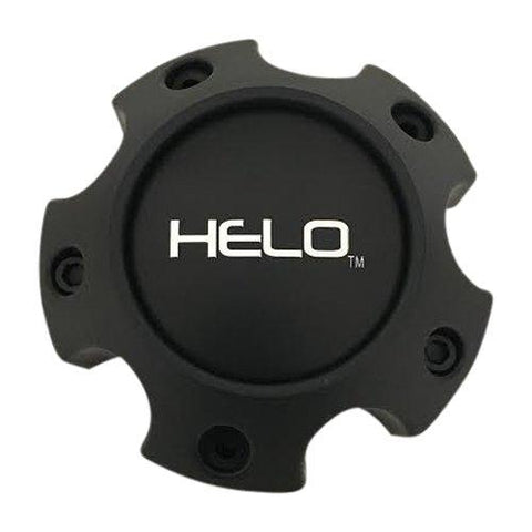 Helo Wheels 1079L121HE1SB S057L120B Matte Black Wheel Center Cap - The Center Cap Store