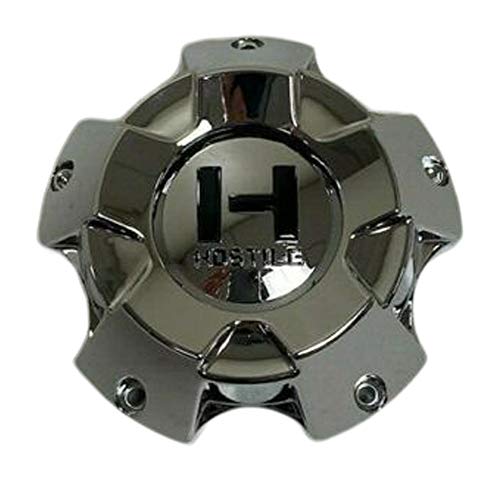 Hostile Wheels 5 Lug Chrome Wheel Center Cap HC-5002 - The Center Cap Store