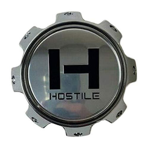 Hostile Wheels 8 Lug Chrome Wheel Center Cap HC-8803 HC-8006 - The Center Cap Store