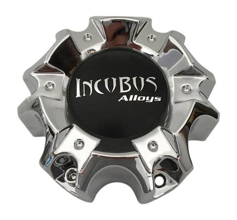 Incubus Alloy Wheels WX-04-C S712-17 WX-04135/139.7-6H Chrome Wheel Center Cap - The Center Cap Store