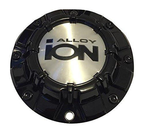 Ion Alloy 186 81011580-1-CAP C10186B03 Black Wheel Center Cap - The Center Cap Store