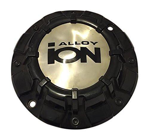 Ion Alloy Detroit Wheels C10186B02 Black Wheel Center Cap - The Center Cap Store