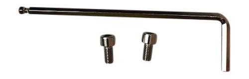 Ion Alloy Replacement Screws 171 and 174 C101710 Chrome Center Cap Set of 2 - The Center Cap Store