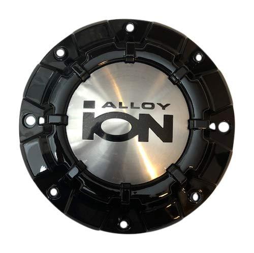 Ion Alloy Wheels 186 C10186B02 81011680-UP 81011680-1-CAP Black Wheel Center Cap - The Center Cap Store