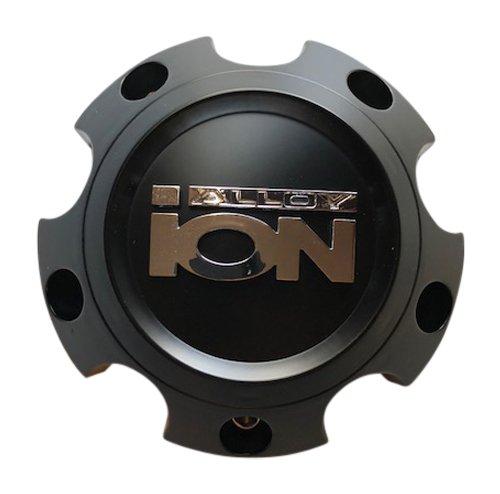Ion Alloy Wheels C10131503MB C-348-6 C-348-3 C10131502B Matte Black Center Cap - The Center Cap Store