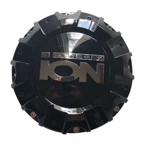Ion Alloy Wheels C824401B C10194028B C824401CAP Gloss Black Center Cap - The Center Cap Store