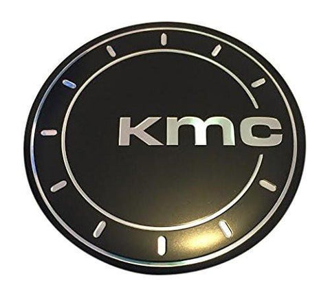 KMC Distric 685 Wheels 1747K74-T6 1747K74 Black Wheel Center Cap - The Center Cap Store