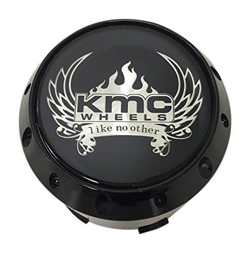 KMC Wheels 1043B136-S1 (HT-031) KM1043B136GB1 Gloss Black Center Cap - The Center Cap Store