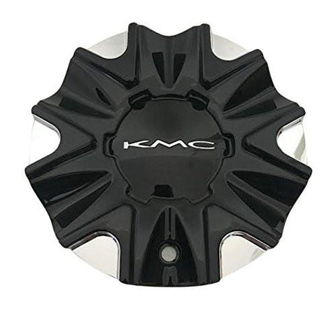 KMC Wheels 497L178-B001 S807-10-24 Gloss Black - The Center Cap Store