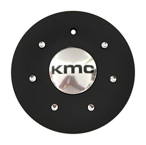 KMC Wheels KMC664-CB Black Wheel Center Cap - The Center Cap Store