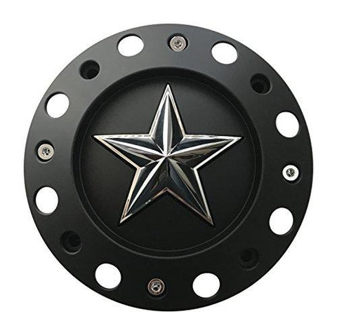 KMC XD Series 1000775B Matte Black Wheel Center Cap - The Center Cap Store