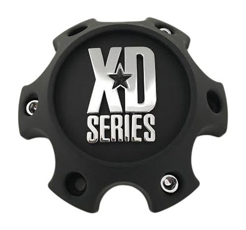 KMC XD Series 309B1143-6H 309B114.3-6H-YB001 FD08056 Black Center Cap - The Center Cap Store