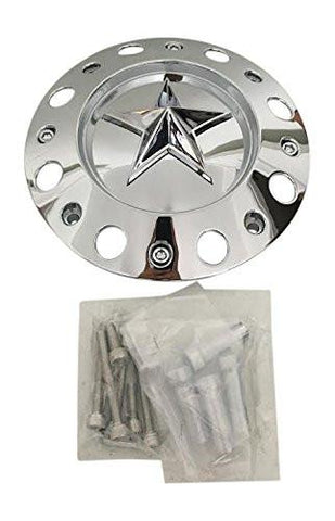 KMC XD SERIES 775L239C 775L239 A0157 LG0904-09 CHROME WHEEL CENTER CAP FITS DUALLY ONLY - The Center Cap Store