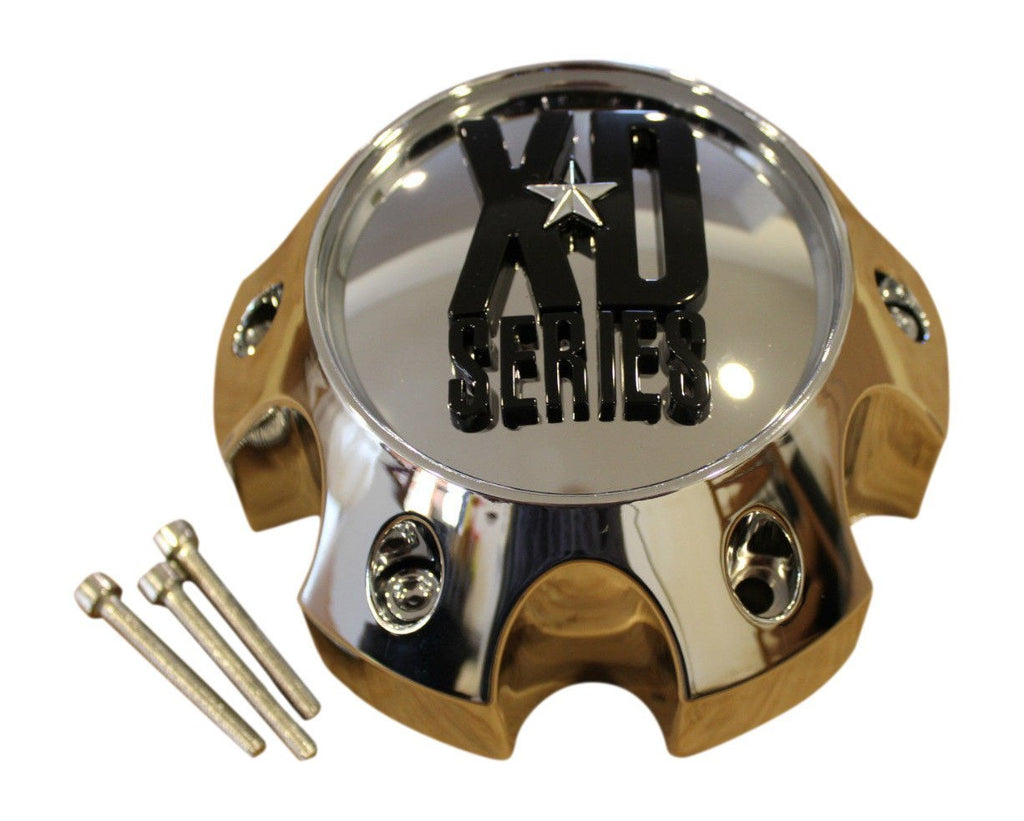 KMC XD Series 796 797 798 Chrome 6 Lug Wheel Rim Center Cap 1079L145 - The Center Cap Store