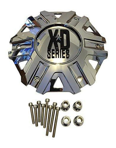 KMC XD Series Monster II 2 CAP M-959 Chrome Wheel Center Cap - The Center Cap Store